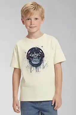 Wehkamp NAME IT KIDS T-shirt lichtgeel aanbieding