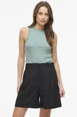 Wehkamp VILA super skinny top - turkoois aanbieding