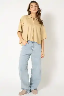 Wehkamp Est'seven blouse crème aanbieding
