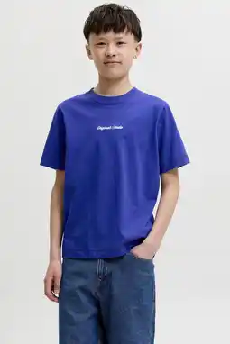 Wehkamp JACK & JONES JUNIOR T-shirt hardblauw aanbieding