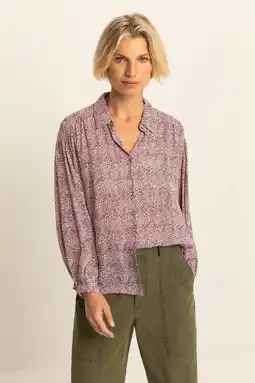 Wehkamp Expresso blouse donkerrood aanbieding