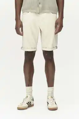 Wehkamp Gabba regular denim short ecru aanbieding
