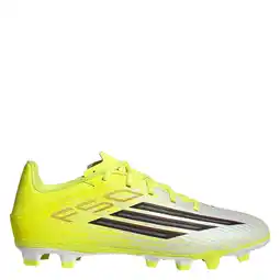 Wehkamp adidas Performance F50 Club FM/MG senior voetbalschoenen geel/zwart/rood aanbieding
