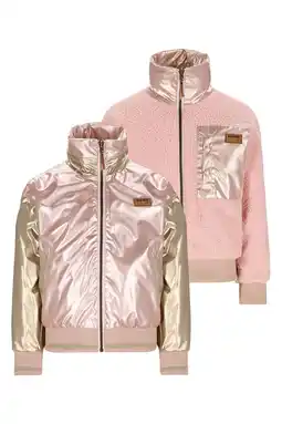 Wehkamp NONO reversible jas lichtroze aanbieding