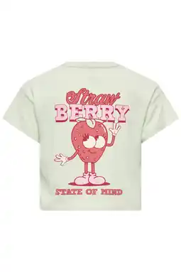 Wehkamp KIDS ONLY MINI T-shirt lichtgroen aanbieding