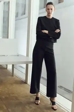Wehkamp Mango straight highwaist broek zwart aanbieding