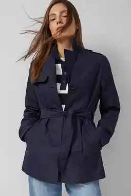 Wehkamp s.Oliver trenchcoat marineblauw aanbieding