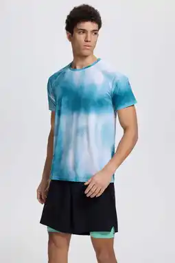 Wehkamp Rukka hardloopshirt Muukko Print lichtblauw aanbieding