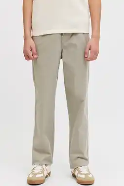 Wehkamp JACK & JONES JUNIOR relaxed sweatpants grijsgroen aanbieding