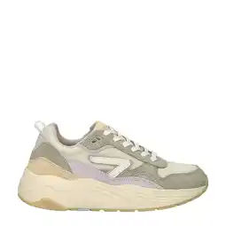 Wehkamp HUB Glide chunky sneakers lichtgroen/beige aanbieding