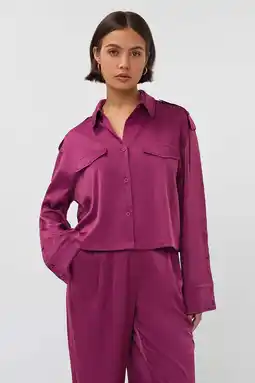 Wehkamp Studio AMAYA blouse paars aanbieding