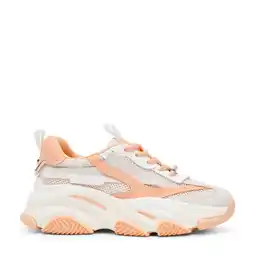 Wehkamp Steve Madden Possession-E chunky sneakers zalm/zilver aanbieding