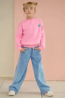 Wehkamp NONO regular casual broek lichtblauw aanbieding