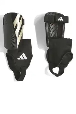 Wehkamp adidas Performance Junior scheenbeschermers Tiro Match zwart/goud met./wit aanbieding