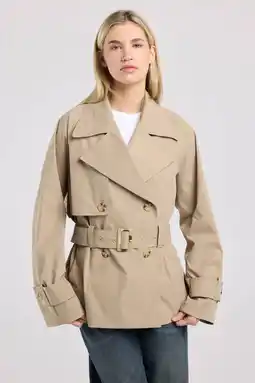 Wehkamp America Today trenchcoat beige aanbieding