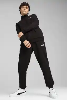 Wehkamp Puma trainingspak Essential zwart aanbieding