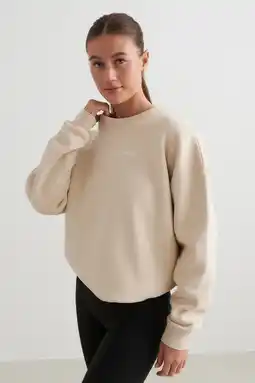 Wehkamp Aim'n sweater Serif beige aanbieding
