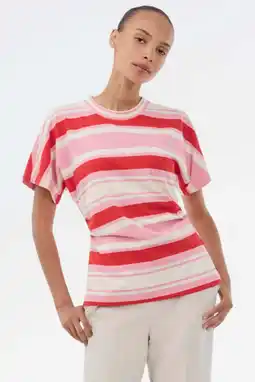 Wehkamp Modström gestreepte T-shirt multi aanbieding