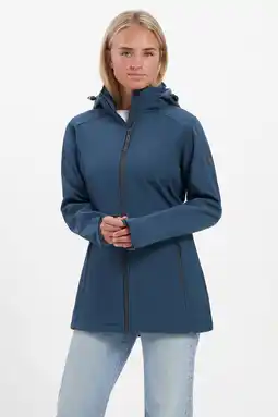 Wehkamp Kjelvik softshell jas May donkerblauw aanbieding