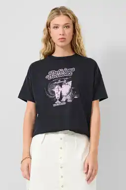 Wehkamp QS T-shirt zwart aanbieding