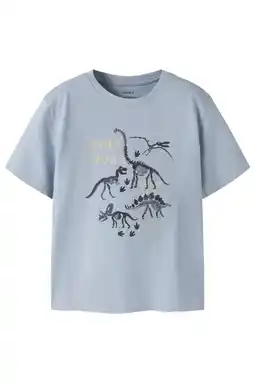 Wehkamp NAME IT MINI T-shirt lichtblauw aanbieding