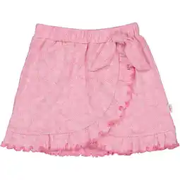 Wehkamp QPI gebloemde korte rok roze aanbieding