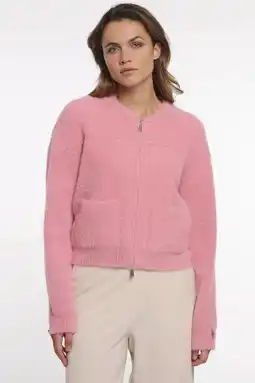 Wehkamp Rino & Pelle gebreid vest roze aanbieding
