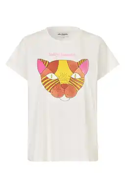 Wehkamp Lollys Laundry T-shirt ecru aanbieding