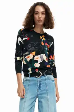 Wehkamp Desigual pullover zwart aanbieding
