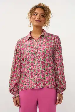 Wehkamp Ydence gebloemde blouse roze aanbieding