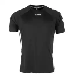 Wehkamp hummel sportshirt zwart/wit aanbieding