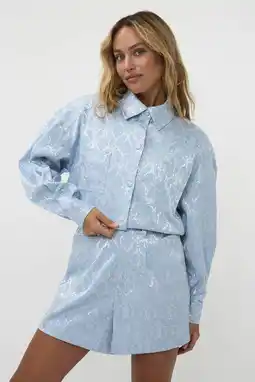 Wehkamp AMAYA Amsterdam jasje met paisley print lichtblauw aanbieding