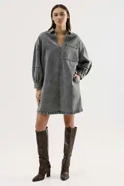 Wehkamp CKS denim spijkerjurk grey denim aanbieding