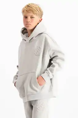 Wehkamp BLACK BANANAS hoodie grijs melange aanbieding