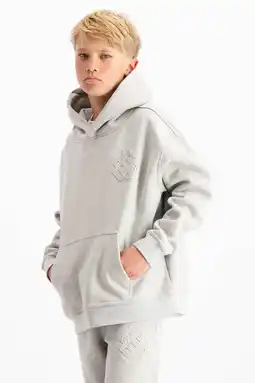 Wehkamp BLACK BANANAS hoodie grijs melange aanbieding