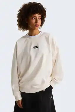 Wehkamp The North Face oversized sweater Essential wit aanbieding