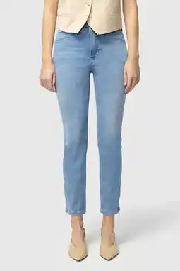 Wehkamp MAC regularwaist regular fit jeans light blue denim aanbieding