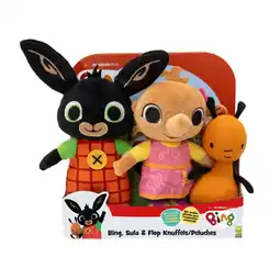 Wehkamp Bing Sula & Flop knuffels 3-pack aanbieding