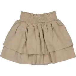 Wehkamp LEVV Little gebloemde korte rok bruin aanbieding