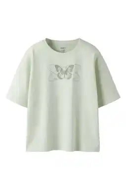 Wehkamp NAME IT KIDS T-shirt lichtgroen aanbieding