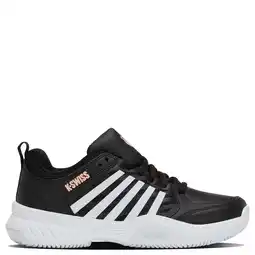 Wehkamp K-Swiss Court Express 2 Clay tennisschoenen zwart/wit aanbieding