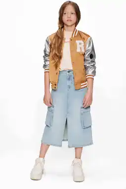 Wehkamp Retour Jeans bomberjack bruin aanbieding