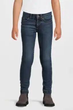 Wehkamp Anytime skinny jeans mid blue aanbieding