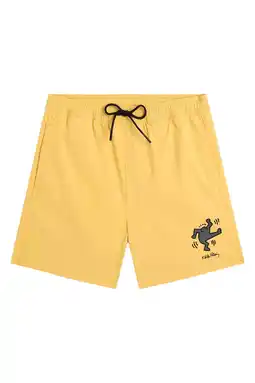 Wehkamp America Today zwemshort geel aanbieding