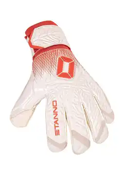 Wehkamp Stanno Junior keepershandschoenen ecru/rood aanbieding