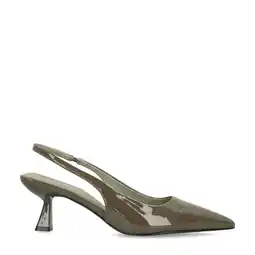 Wehkamp Sacha lak slingback pumps kaki aanbieding