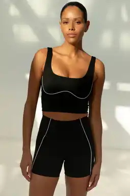 Wehkamp The Lola Club sportshort Alma zwart aanbieding