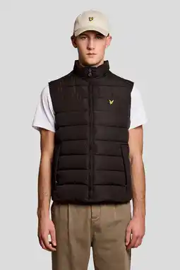Wehkamp Lyle & Scott bodywarmer zwart aanbieding