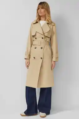 Wehkamp s.Oliver trenchcoat beige aanbieding