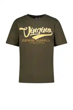 Wehkamp Vingino T-shirt donkergroen aanbieding